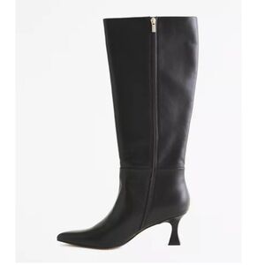 Abercrombie & Fitch Black Knee-High Boots